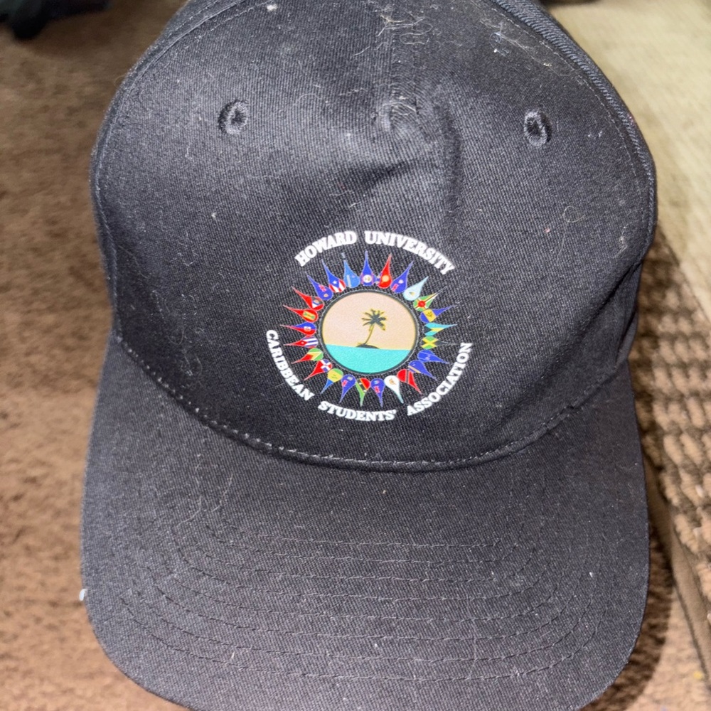 Howard University Caribbean Students Association Black Baseball Cap